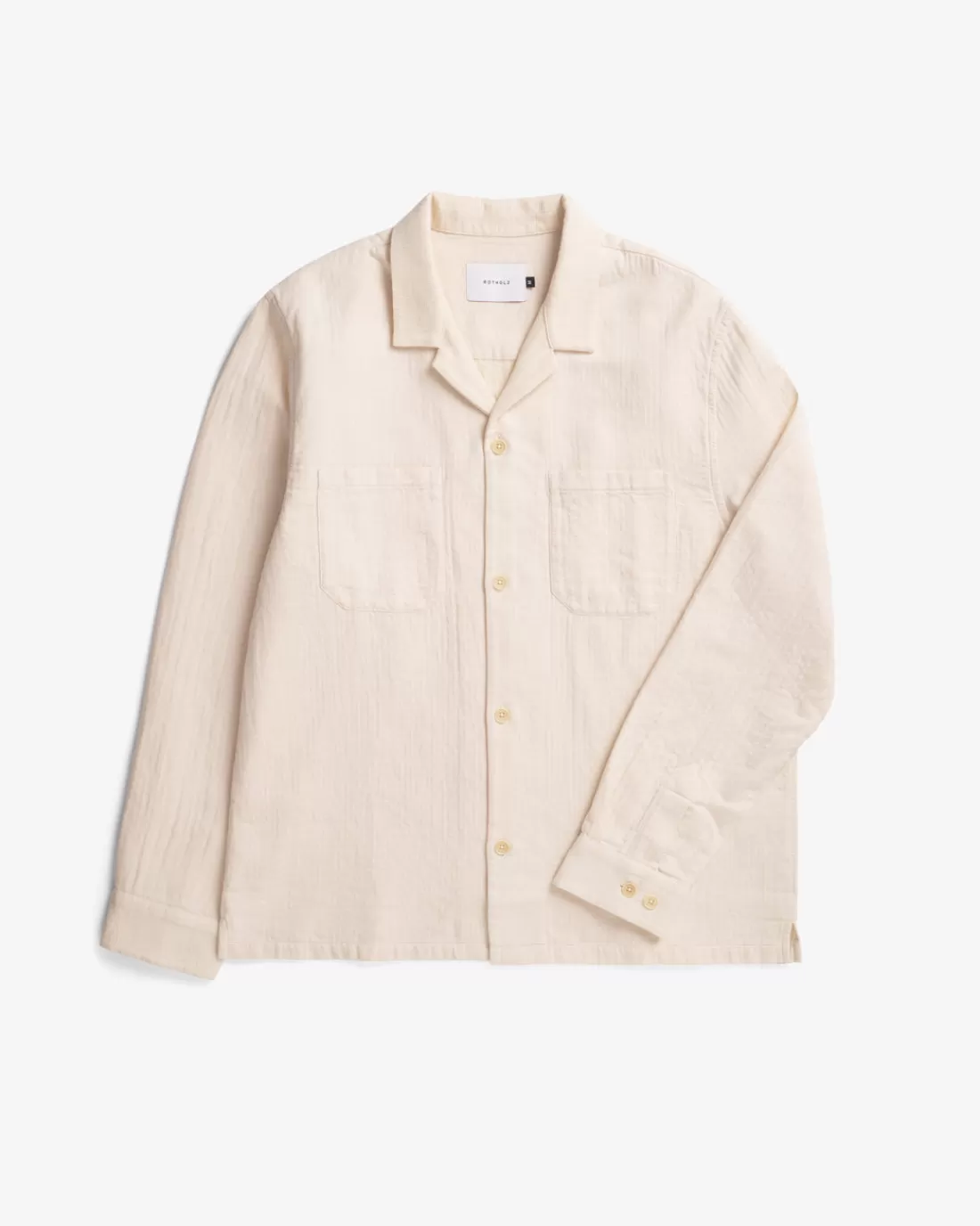 Rotholz Hemden & Overshirts-Langarmhemd Bio Baumwolle -